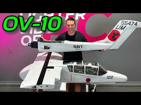 Watch The Epic Evolution Of The Hangar 9 Ov-10 Bronco Rc Airplane