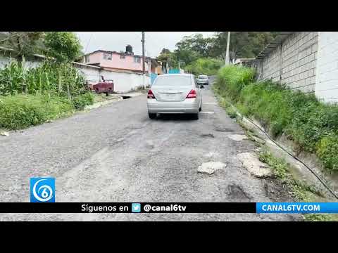 Video: Denuncian falta de mantenimiento en carreteras de Jilotepec, Veracruz
