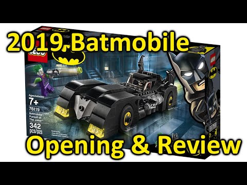 THIS IS ONLY $27? - Lego Batmobile (2019) Opening & Review -