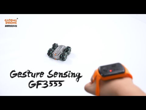 Global Drone GF3555-1 Gesture Remote Control Standup Rotation Stunt Car