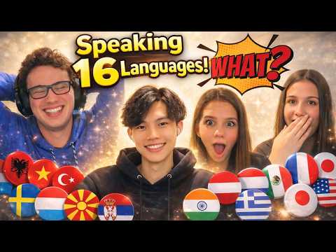 Their Reactions Were INSANE When I Spoke 16 Languages!