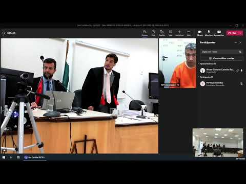 Júri Curitiba 26/10/2022 - Centro Judiciário do Ahú