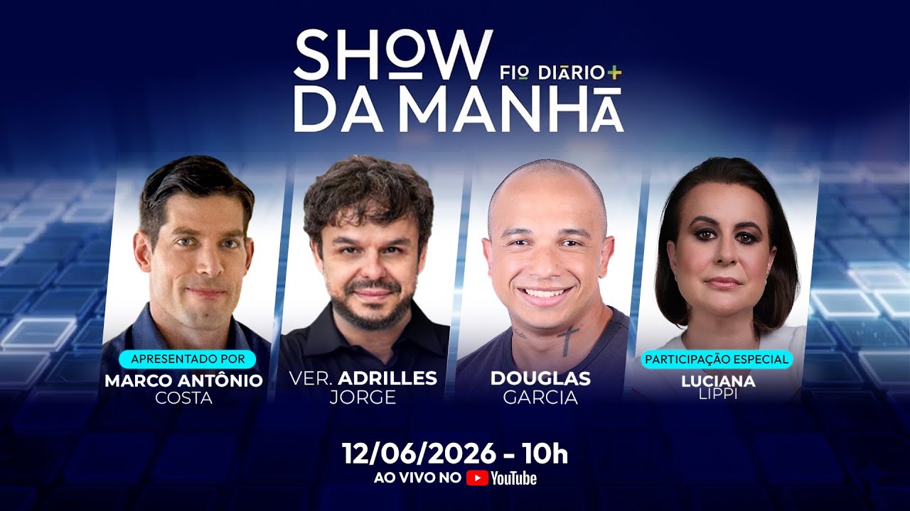 SHOW DA MANHÃ - STF INTIMA REDES SOCIAIS PARA CENSURAR SEUS INIMIGOS - 12/06/2026