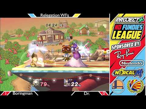 Boringman vs Dr.; No Fundies League Week 1, Relegation Bracket Winner's Finals