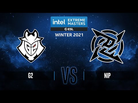 G2 vs. NiP - Map 2 Dust2 - IEM Winter 2021
