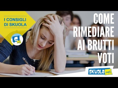 Insufficienze, come recuperarle