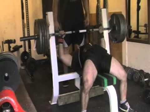 Raw 405lbs Bench press at 191lbs