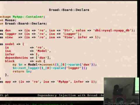 Jesse Luehrs   Dependency Injection with Bread::Board