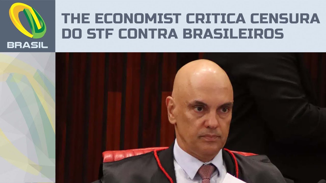 The Economist critica censura do STF contra brasileiros