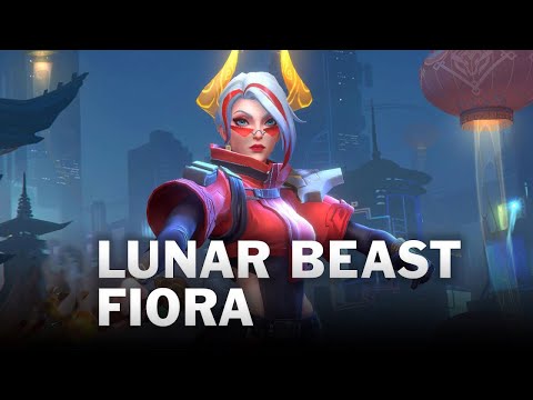 Lunar Beast Fiora ( Skin Spotlight ) -Wild Rift