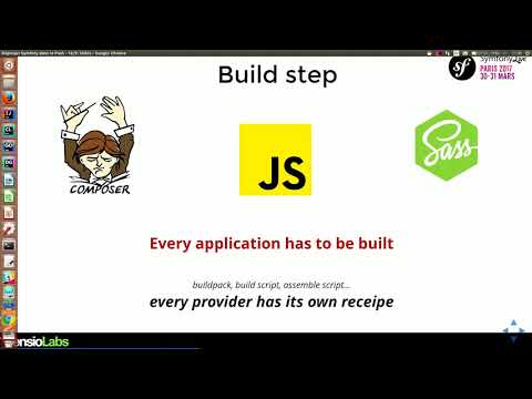 SymfonyLive Paris 2017 -  Déployer une app Symfony dans un PaaS