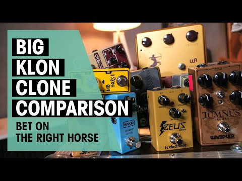 Massive Klon Clone Shootout! TC, MXR, Warm Audio, Wampler, Nux, EHX... | Thomann