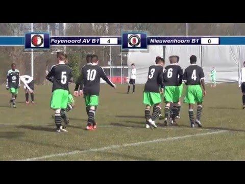 SC Feyenoord B1-Nieuwenhoorn B1 (competitie)