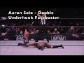 AEW Finisher Aaron Solo