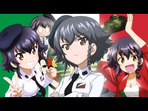 Girls und Panzer but only with Pepperoni