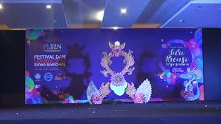 Download lagu FLS2N SMA Nasional 2017 Tari Berpasangan Prov. Bali mp3
