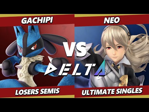Delta 2 Losers Semis - Gachipi (Lucario) Vs. Neo (Corrin) SSBU Ultimate Tournament
