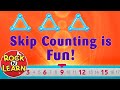 Skip Counting For Kids Count By 2s Through 12s And By 25s Rock N Learn