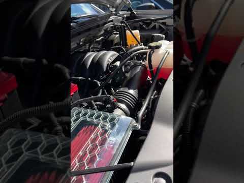 GM Performance Parts Cold Air Intake (CAI) on 2018 GMC Sierra with eAssist