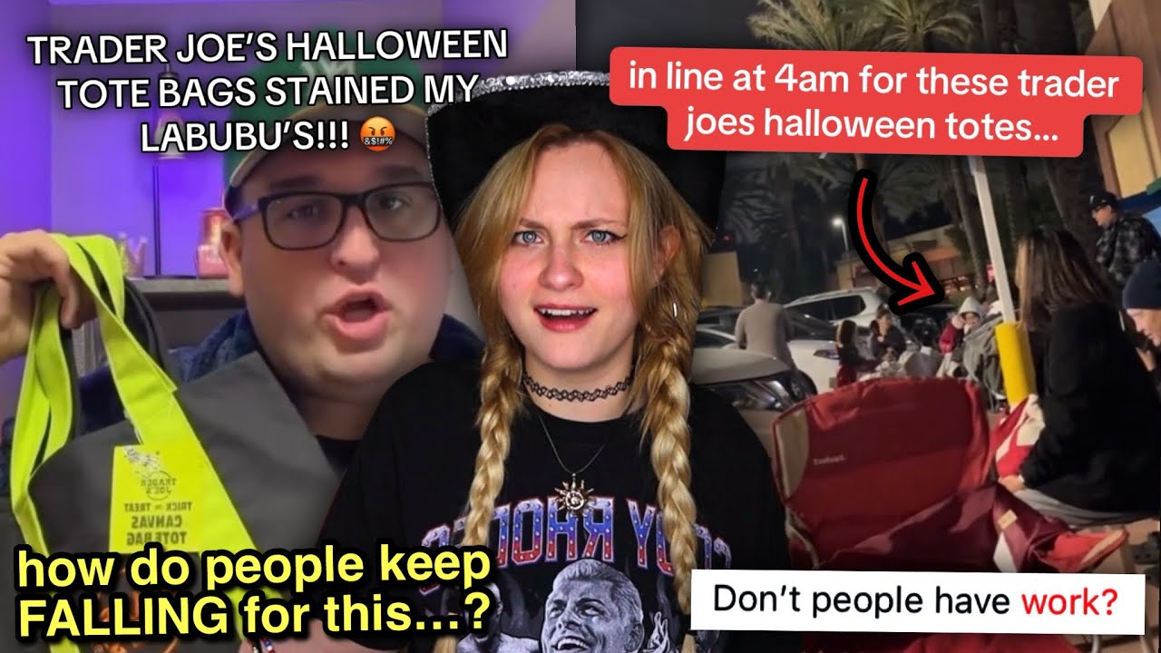 TikTok Went Crazy For Trader Joe's $2.99 Halloween Tote Bag... (AGAIN)