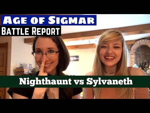 Age of Sigmar Battle Report Nighthaunt versus Sylvaneth 1000pts