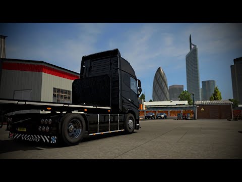 Euro Truck Simulator 2 - Felixstowe to Cambridge - Real life trucker