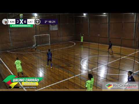 Segunda rodada Copa Rio-Grandense futsal 2023 - Kakaka / tigres x Católica