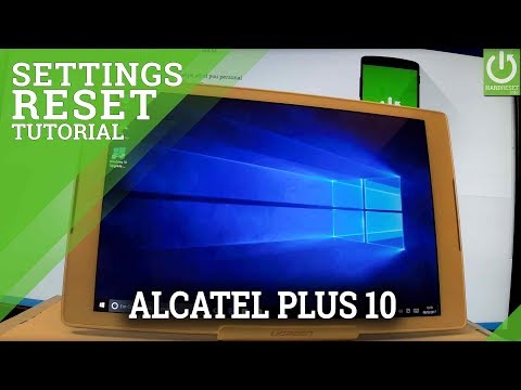 ALCATEL Plus 10 LTE Reset Settings / Remove Apps / Refresh Windows