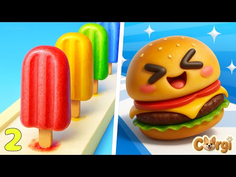 Popsicle Stack 🆚 Food Run - All Levels Satisfying Walkthrough Gameplay PART 2