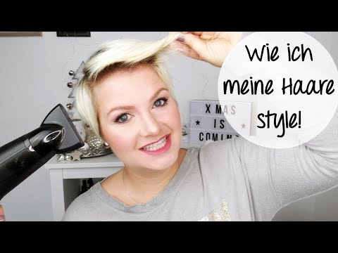 Wie ich meine Haare style  ♡ Tutorial