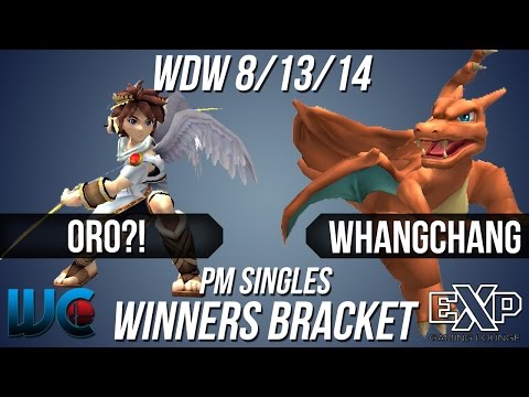 WDW 8/13/14 - Oro?! (Ike/Pit) vs. WhangChang (Charizard/Sheik) PM Singles Bracket