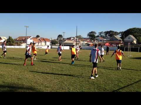 Treino juvenil 2 toques