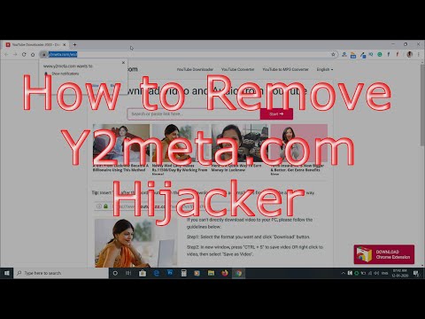 How to Remove Y2meta.com Hijacker from All Browsers
