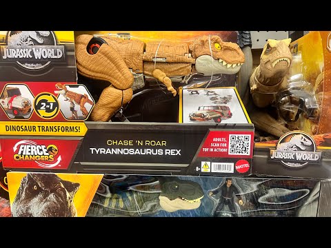 Massive Jurassic World Toys: BRACHIOSAURUS, CHASE N ROAR TYRANNOSAURUS REX, AMBUSH PACK TREX & MORE!