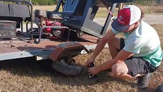 Easy How To Change a wheel and tire