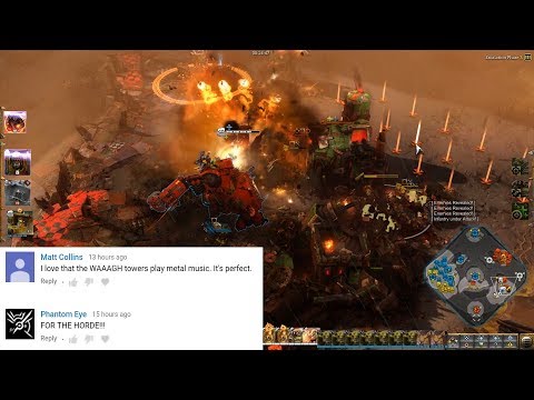 Orks vs Orks, 2v2, Hard AI - Warhammer 40K: Dawn Of War 3