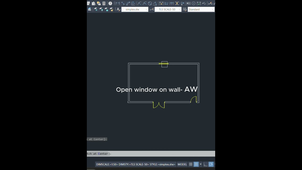 How to Create Doors and Windows in AutoCAD | Easiest Method Step by Step