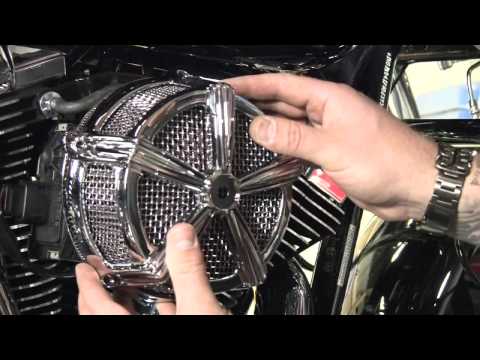 Kuryakyn Garage: Mach 2 Air Cleaner Install Fly-By-Wire Harley