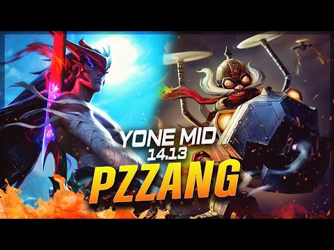 Pz ZZang - Yone vs Corki MID Patch 14.12 - Challenger Yone Gameplay