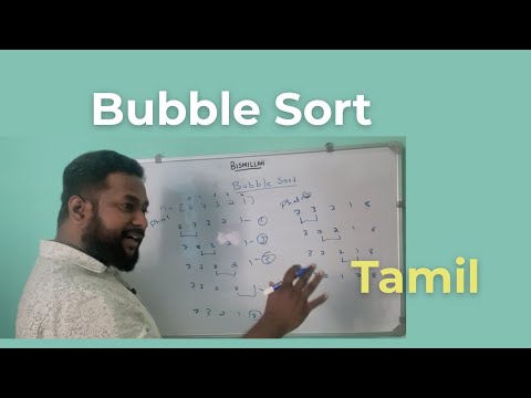 Bubble Sort Explained In Tamil Easy Sorting Algorithm Tutorial