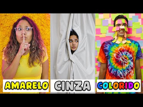 PIQUE ESCONDE COLORIDO NA MANSÃO! - (CAMUFLADOS) - ESCOLHA A COR CERTA 2!