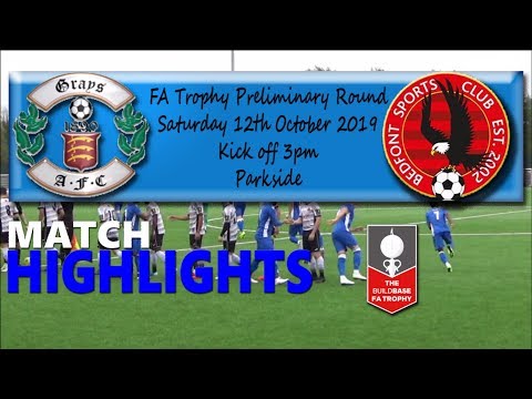 Highlights from Grays Ath v Bedfont Sport FA Trophy