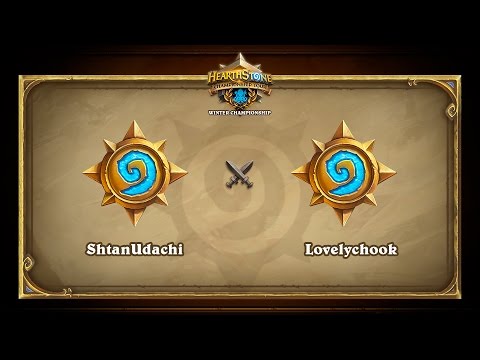 ShtanUdachi vs Lovelychook, Hearthstone Winter Championship, 1/4