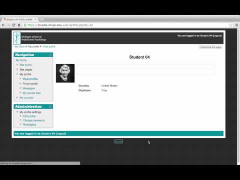 Student MoodleTutorials- Discussion Boards