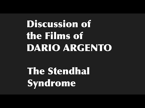 The Films of Dario Argento 12: The Stendhal Syndrome