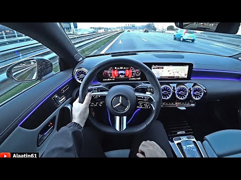 The New Mercedes CLA 2024 Test Drive