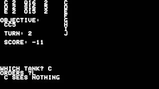 Tanktics for the Apple II