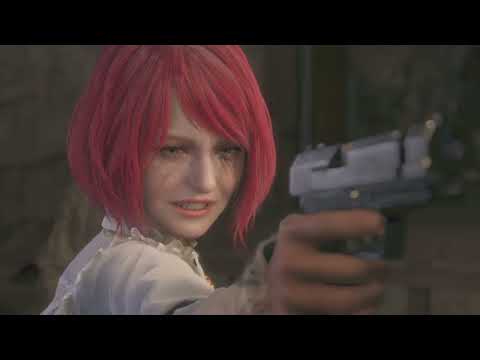 Resident Evil 4 Ashley almost shoots Leon