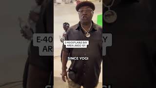 E-40 Explains Why You Don&#39;t Say Food &quot;Slaps&quot; 💯 #respectmyregion #bayarea #e40 #rappers #fyp