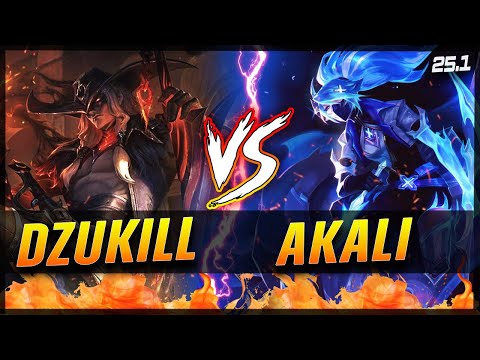 Dzukill - Yone vs Akali TOP Patch 25.S1.1 - Yone Gameplay